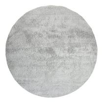Tapete Apolo Redondo Pelo Baixo 1,5m - Prata Tapete Apolo Redondo Pelo Baixo 1,5m - Prata