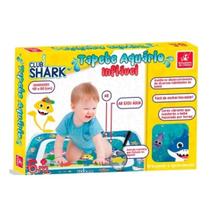 Tapete Aquário Inflável Club Shark Brincadeira de Criança