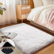 Tapete Area AAFKK 2x3 para quarto, sala de estar, berçário, branco