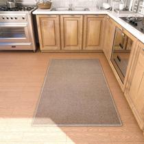 Tapete Area AREDO, suporte de borracha antiderrapante, lavável, 90x150cm, marrom Tapete Area AREDO, suporte de borracha antiderrapante, lavável, 90x150cm, marrom