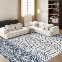 Tapete Area Art&Tuft 274x366 cm, ultrafino, marroquino, lavável