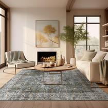 Tapete Area Ashler Home Deco Boho 6x9 em estilo marroquino vintage Tapete Area Ashler Home Deco Boho 6x9 em estilo marroquino vintage