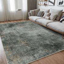 Tapete Area BEIMO, lavável à máquina, 8 x 10 pés, cinza abstrato moderno Tapete Area BEIMO, lavável à máquina, 8 x 10 pés, cinza abstrato moderno