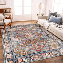 Tapete Area CHAMPLANT Boho Chic Medallion 270x370cm lavável