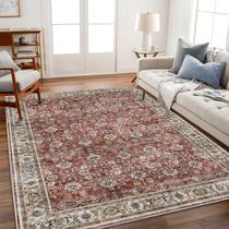 Tapete Area CHAMPLANT Lavável Vintage Tradicional 180x270cm