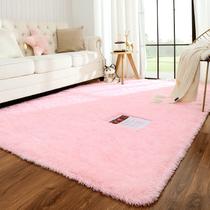Tapete Area Chicrug Soft Plush Fluffy 120x180cm rosa para quarto