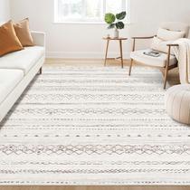 Tapete Area Cotiled Grande Sala de Estar 160x230cm Marrom Tapete Area Cotiled Grande Sala de Estar 160x230cm Marrom