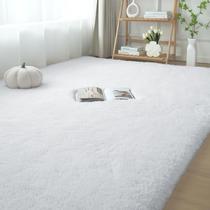 Tapete Area Fluffyrug White Shag 180x270cm para sala de estar Tapete Area Fluffyrug White Shag 180x270cm para sala de estar