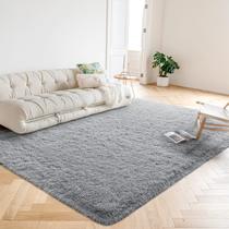 Tapete Area junovo Ultra Soft Fluffy 180x270cm para quarto