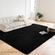 Tapete Area junovo Ultra Soft Fluffy 180x270cm para quarto