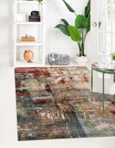Tapete Area Lahome Modern Abstract 150x210 cm vermelho/multi Tapete Area Lahome Modern Abstract 150x210 cm vermelho/multi