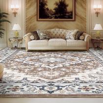 Tapete Area Lessymo 8 x 10 para sala de estar Boho Faux Wool