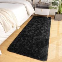 Tapete Area LOCHAS Ultra Soft Fluffy Living Room 60x120cm preto Tapete Area LOCHAS Ultra Soft Fluffy Living Room 60x120cm preto