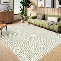 Tapete Area LUXRUG Lavável 160 x 230 cm, resistente a manchas, verde sálvia