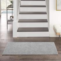 Tapete Area Nourison Essentials Silver Grey 61x122 cm Easy Clean