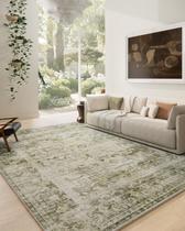 Tapete Area Palohom Boho Vintage lavável 180x270cm Tapete Area Palohom Boho Vintage lavável 180x270cm