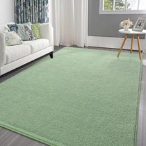 Tapete Area Pettop verde claro 120x180cm Memory-Foam Bedroom