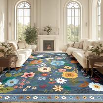 Tapete Area RELEANY lavável antiderrapante Boho Floral Vintage 240x300cm Tapete Area RELEANY lavável antiderrapante Boho Floral Vintage 240x300cm