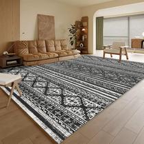 Tapete Area RUGSURE Lavável Marrocos Preto 120 cm x 180 cm Tapete Area RUGSURE Lavável Marrocos Preto 120 cm x 180 cm