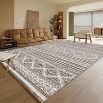 Tapete Area RUGSURE lavável marrom marroquino 160 cm x 200 cm Tapete Area RUGSURE lavável marrom marroquino 160 cm x 200 cm