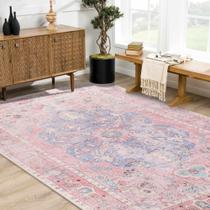 Tapete Area Sofrug Vintage Honeycomb Ocean Pink 170x240cm
