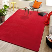 Tapete Area Softlife Red 120x180cm para quarto e sala de estar