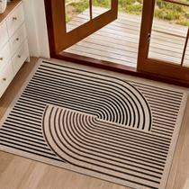 Tapete Area Tangsoo Rainbow Easy Jute 60x90cm Modern Farmhouse