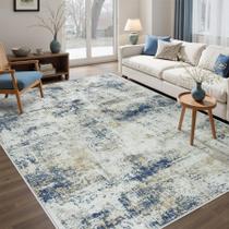 Tapete Area Tosuoka 5x7, lavável, antiderrapante, resistente a manchas Tapete Area Tosuoka 5x7, lavável, antiderrapante, resistente a manchas