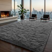 Tapete Area Zentavio Grey para sala de estar e quarto 180x270cm