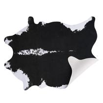 Tapete AROGAN Premium Faux Cowhide 158x140cm para quarto preto