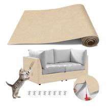Tapete arranhador de parede Cat SEPAZON Trimmable Anti Scratch Khaki