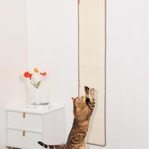 Tapete Arranhador de Parede para Gato COOLEX - Espessado 170x34x0,8cm - Bege Tapete Arranhador de Parede para Gato COOLEX - Espessado 170x34x0,8cm - Bege