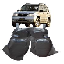 Tapete Assoalho Chevrolet Tracker 2001/2010 preto luxo fosco