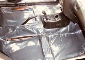 Tapete assoalho em vinil para o Citroen C-3