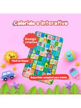 Tapete Atividade infantil Termico 1,20 x 0,9m Grande Bebê