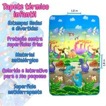 Tapete Atividade Infantil Termico 1,80Mx 1.20M Grande Bebê D