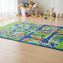 Tapete Atividade Térmico Tatame Infantil Educativo Bebê 1,80x 1,20m Grande Baby Macio Dobrável