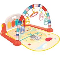 Tapete Atividades Baby Infantil Musical Com Mobilie teclado Musical Guta Guti Original - Dm toys