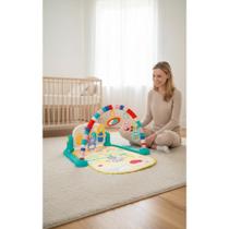 Tapete Atividades Bebê Musical Piano Luzes Sons Verde Tapete Atividades Bebê Musical Piano Luzes Sons Verde