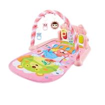 Tapete Atividades Musical Bebê Pedal Música Piano Rosa Tapete Atividades Musical Bebê Pedal Música Piano Rosa