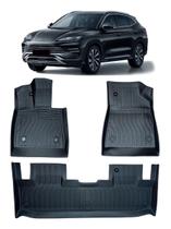 Tapete Automotivo Assoalho 3D Tipo Bandeja Bordas Elevadas BYD Song Plus