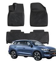 Tapete Automotivo Assoalho 3D Tipo Bandeja Bordas Elevadas BYD Song Pro