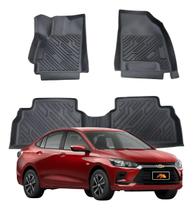 Tapete Automotivo Assoalho 3D Tipo Bandeja Bordas Elevadas Onix Plus 2020 / 2026 Tapete Automotivo Assoalho 3D Tipo Bandeja Bordas Elevadas Onix Plus 2020 / 2026