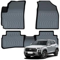 Tapete automotivo bandeja de borracha para Hyundai Creta Conjunto 3 peças Ekap