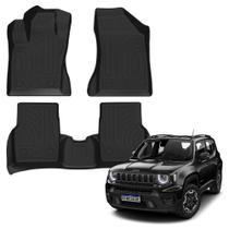 Tapete automotivo bandeja de borracha para RENEGADE Conjunto 3 pcs Ekap