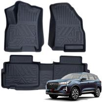 Tapete automotivo bandeja de borracha para TIGGO 7 Conjunto 3 pcs Ekap