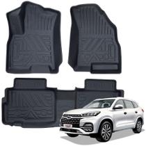 Tapete automotivo bandeja de borracha para TIGGO 8 Conjunto 3 peças Ekap