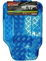 tapete automotivo brilhante cor azul para UNO 2000A10