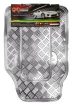 tapete automotivo brilhante cor prata para UNO 84A90