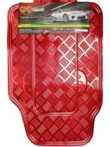 tapete automotivo brilhante cor vermelho para celta 2000a09